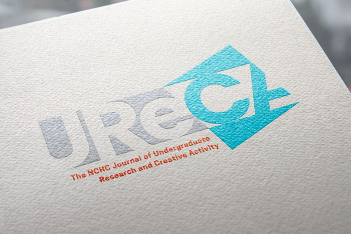 The UReCA logo on paper, showing its cyan and orange colors.